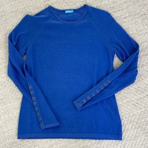 J McLaughlin Jamey Sweater in blue